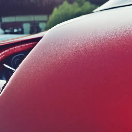 Image similar to close up photo of a porsche 9 1 1 9 6 4, cinematic, shallow dof, 3 5 mm, 4 k, macro