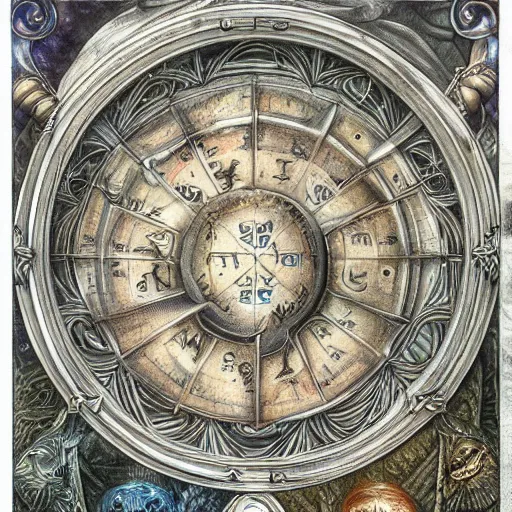 Image similar to detailed and sharp leo zodiac artwork, mystic style, detailed, 8 k, detailed, symmetrical, by brian froud