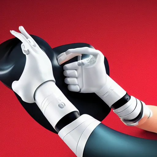 Prompt: high concept Honda prosthetic arm