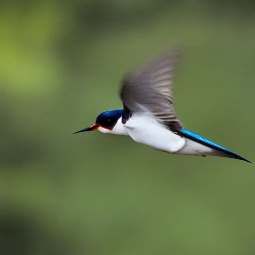 Prompt: photo of an african swallow mid flight carrying a coconut