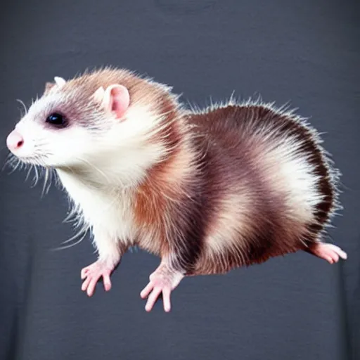 Image similar to ferret furry man