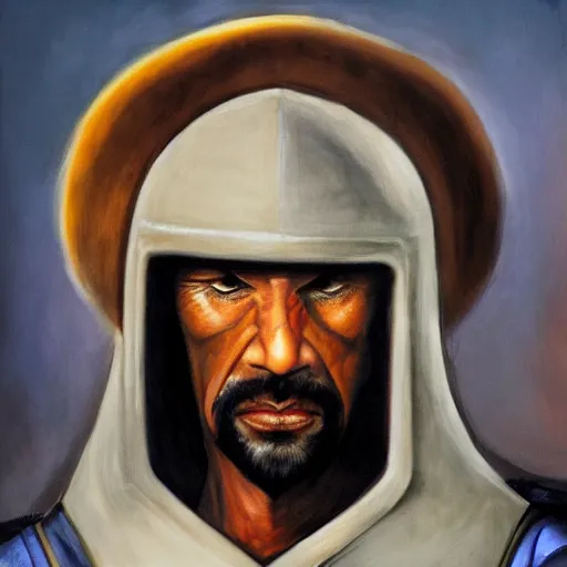 Image similar to portrait of a klingon warrior