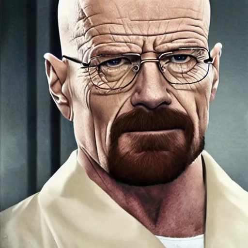 Image similar to walter white as gigachad