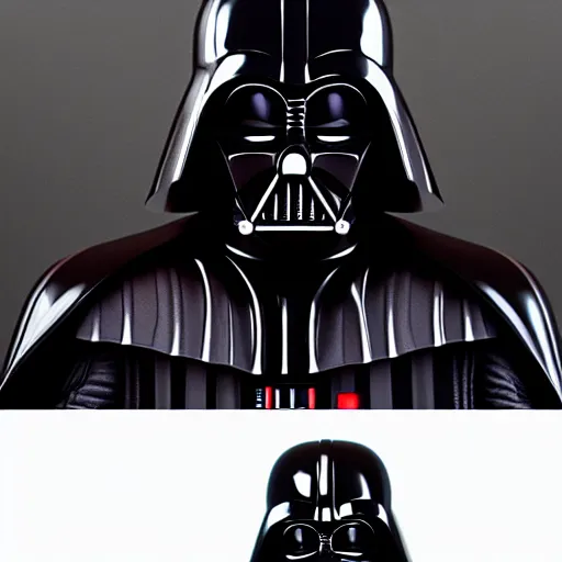 Image similar to darth vader. hyper detailed, cinematic lighting, studio quality, smooth render, unreal engine 5 rendered, octane rendered