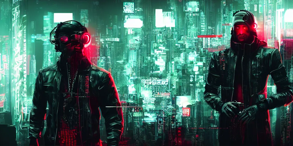 Prompt: cyberpunk styled wallpaper, red tones, white tones, black tones, hd 4k