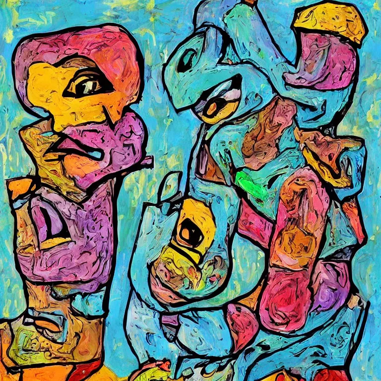 Image similar to really ugly artwork