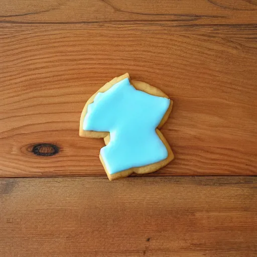 Prompt: arch linux shaped cookie