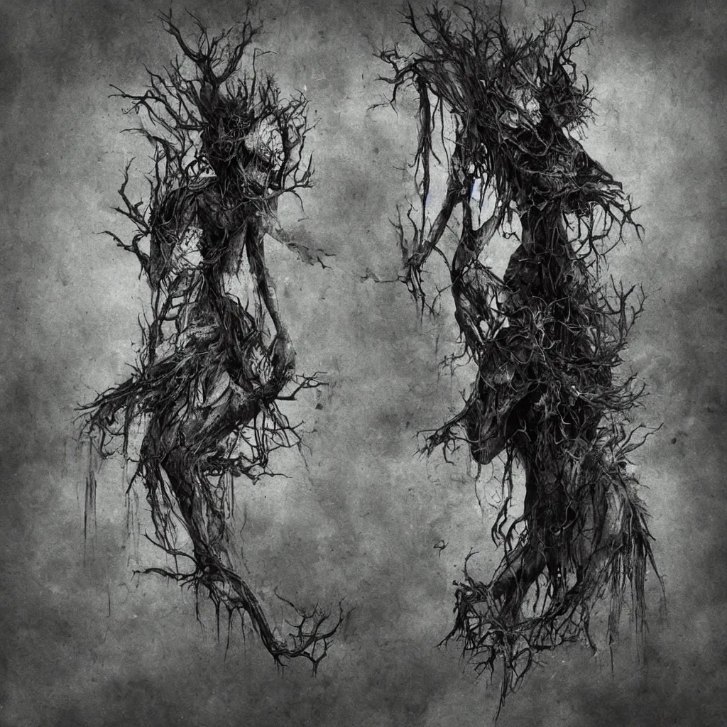 Image similar to dark art by beksinksi