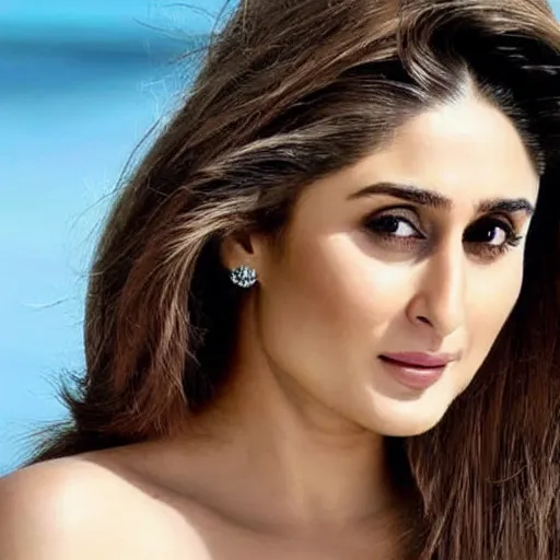 Image similar to portrait of kareena kapoor portrait in bikini