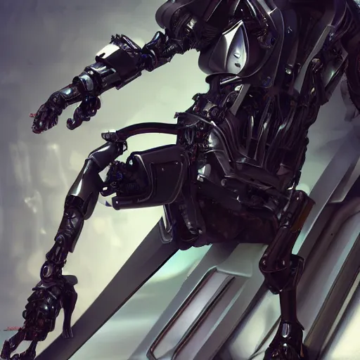 Image similar to edgy futuristic cyborg, chrome motorcycle parts, full body, cinematic lighting, highly detailed, intricate, trending art station, concept art, Unreal Engine 5, Photorealism, 8k resolution, cinema 4d, 3D, octane render, beautiful, art by artgerm and greg rutkowski and alphonse mucha and loish and WLOP