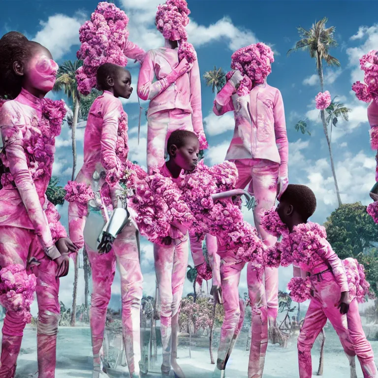 Image similar to fragrance advertising campaign by richard mosse