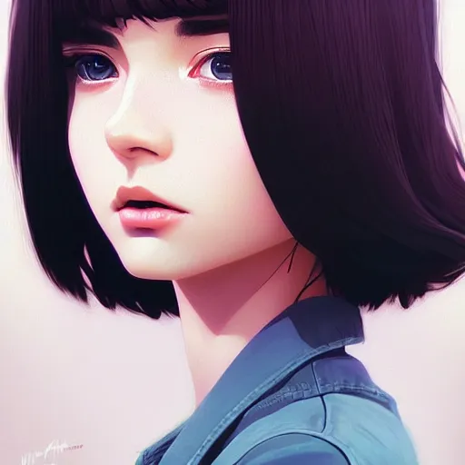 Image similar to a portrait of a beautiful angel, art by ilya kuvshinov and wlop and artgerm and josan gonzalez, digital art, highly detailed, intricate, sharp focus, trending on artstation hq, deviantart, pinterest, unreal engine 5, 4 k uhd image