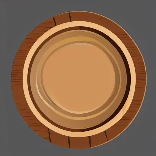 Image similar to wooden bowl atop woodlathe, vector art