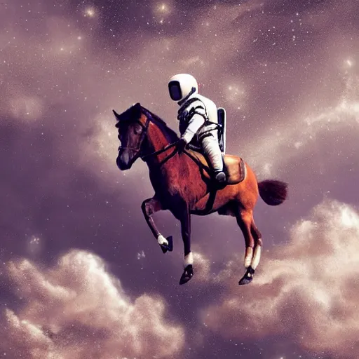 Prompt: An astronaut riding a horse in a photorealistic style