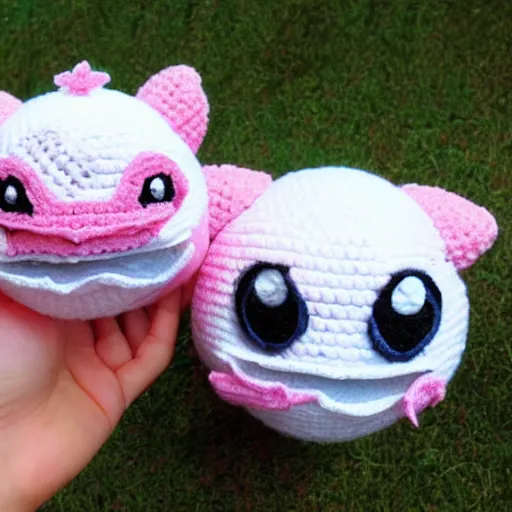 Image similar to jigglypuff as a crochet plush