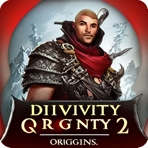 Image similar to divinity original sin 2, div os 2, div 2, group chat icon