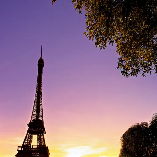 dragon flying, eiffel tower, golden hour | Stable Diffusion