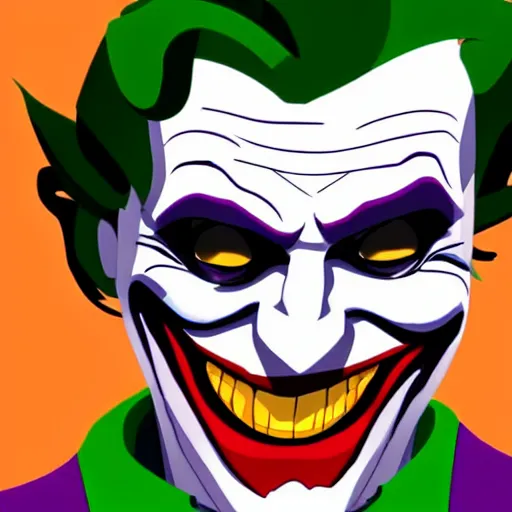 Prompt: The joker in a Pixar animated movie 4K quality