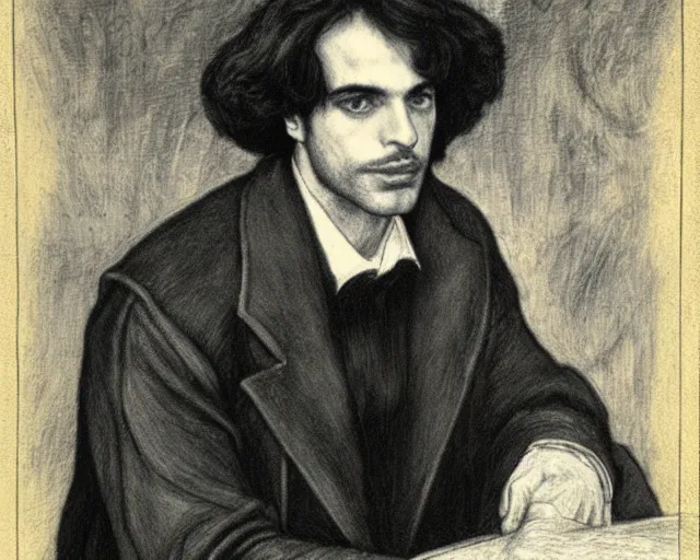 Image similar to dante gabriel rossetti