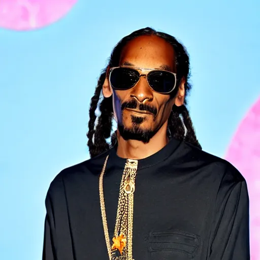 Image similar to snoop dogg on the judging panel of rupauls drag race