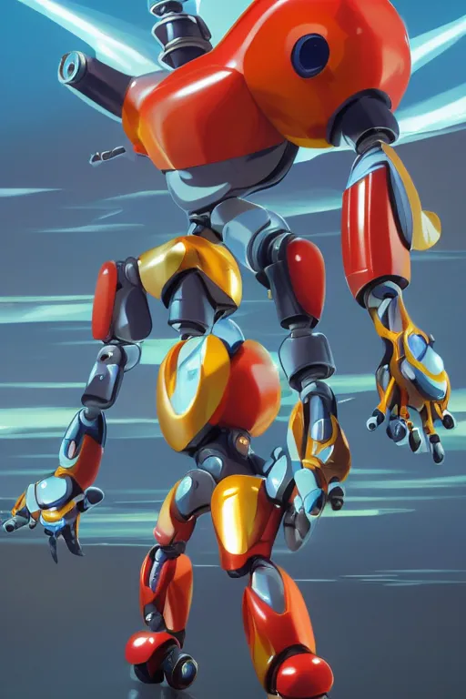 Image similar to metabots medabots medarotto medarot robot minimalist comics, behance hd by jesper ejsing, by rhads, makoto shinkai and lois van baarle, ilya kuvshinov, rossdraws global illumination ray tracing hdr radiating a glowing aura