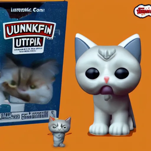 Image similar to munchkin cat funko pop