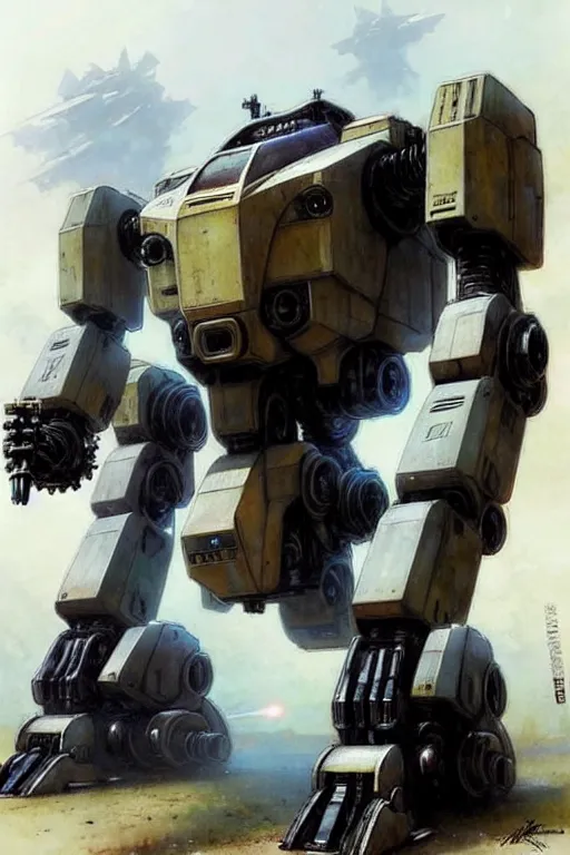 Prompt: (((((2050s huge engine mecha robot mechwarrior battletech . muted colors.))))) by Jean-Baptiste Monge !!!!!!!!!!!!!!!!!!!!!!!!!!!