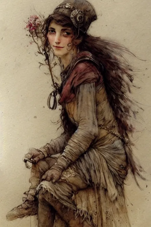 Prompt: ( ( ( ( ( 1 9 5 0 gypsy!!!! fair tail medieval castle. muted colors. ) ) ) ) ) by jean - baptiste monge!!!!!!!!!!!!!!!!!!!!!!!!!!!!!!