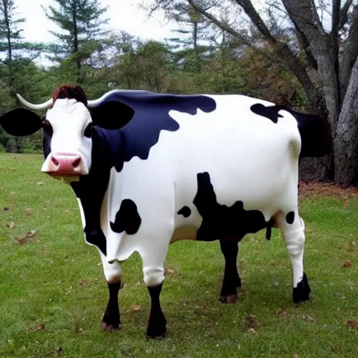 Prompt: a cow costume, craigslist photo