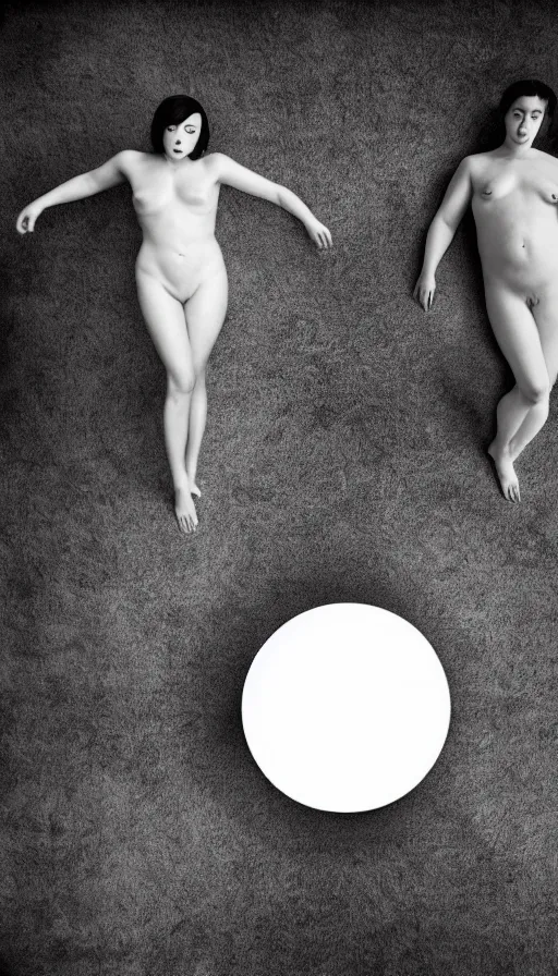 Prompt: Abstract representation of ying Yang concept, by gregory crewdson
