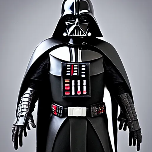 Image similar to medieval darth vader armor, 4 k photograph, medieval armor, realistic, intricate, highly detailed