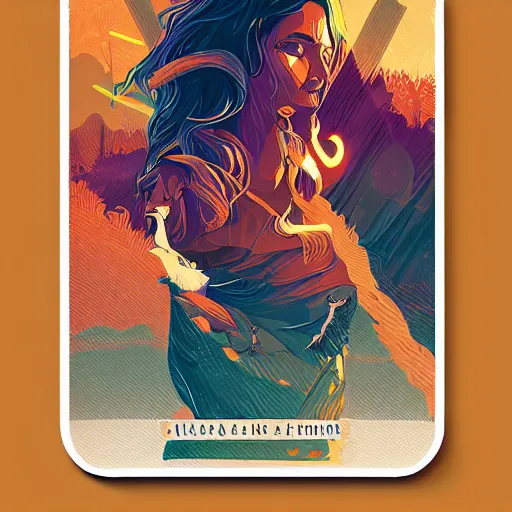 Image similar to detailed illustration of card game by alena aenami and annato finnstark