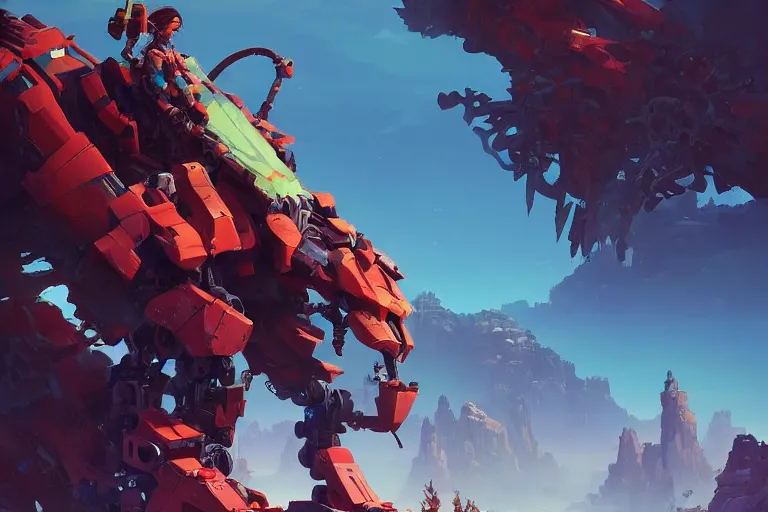 Image similar to scorcher machine mecha animal beast robot of horizon forbidden west horizon zero dawn bioluminiscence, behance hd by jesper ejsing, by rhads, makoto shinkai and lois van baarle, ilya kuvshinov, rossdraws global illumination