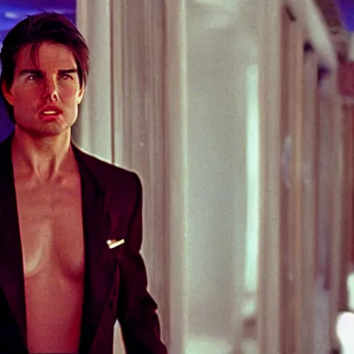 Image similar to Tom Cruise on a Carnival Cruise ship in Eyes Wide Shut (1999)