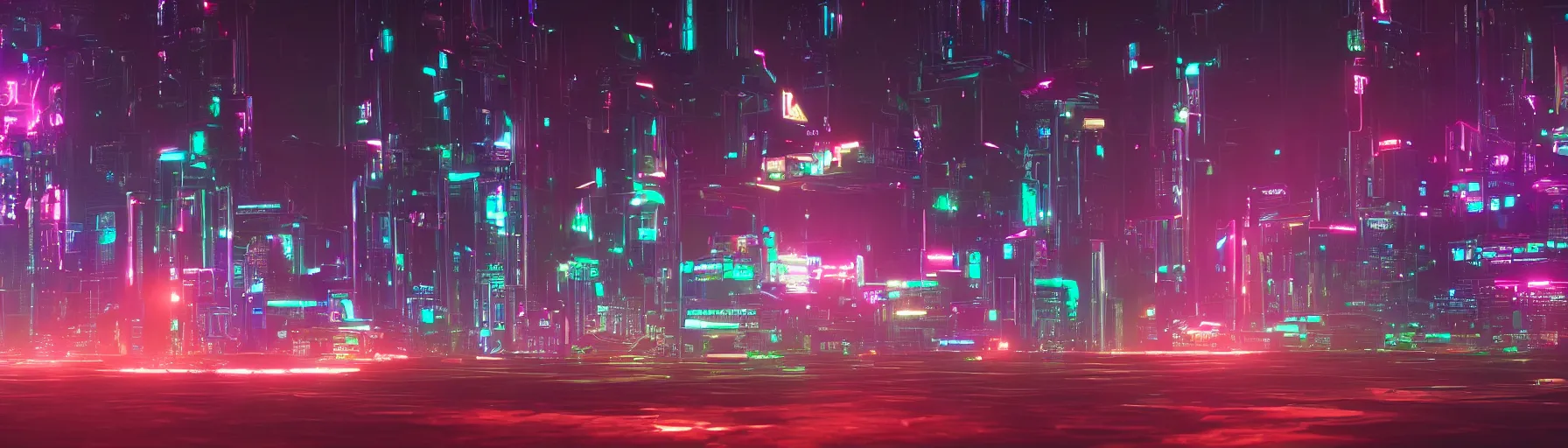 Prompt: Futuristic neon city in the style of a PBC, cgsociety, octane render, hyperrealistic