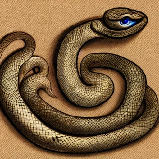 Image similar to snake