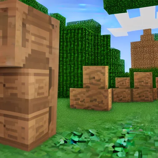 Image similar to cursed minecraft