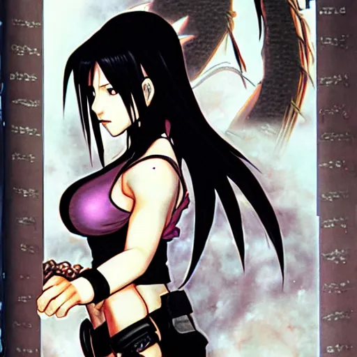 Image similar to tifa lockheart by masamune shirow