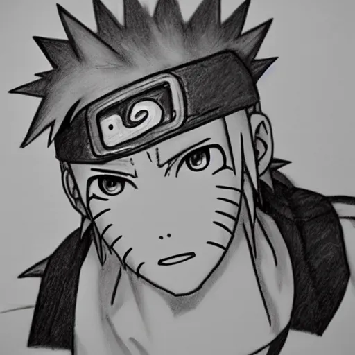 How to draw Naruto Uzumaki half face || Naruto drawing easy || How to draw  anime step by step - YouTube