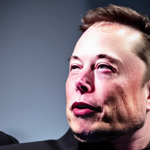 Prompt: Elon Musk Dressed as a hitman detail 4K quality super realistic