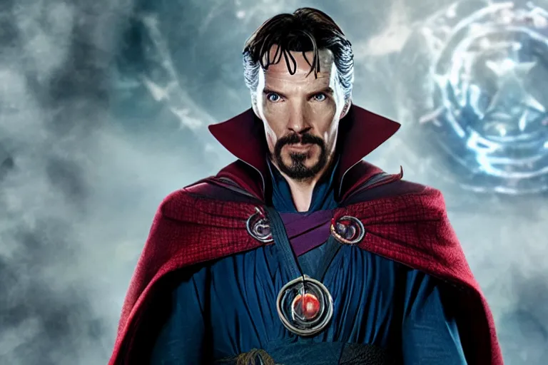 film still of Zombie Doctor Strange in new avengers | Stable Diffusion ...