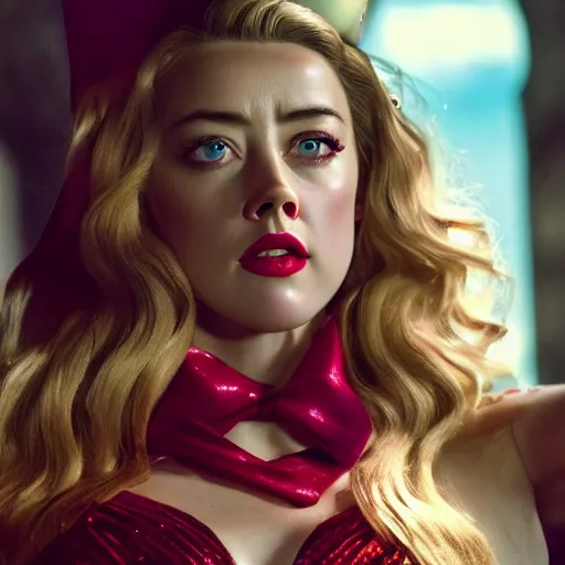 Image similar to amber heard as super mario, highly detailed, extremely high quality, hd, 4 k, 8 k, canon 3 0 0 mm, professional photographer, 4 0 mp, lifelike, top - rated, award winning, realistic, detailed lighting, detailed shadows, sharp, no blur, edited, corrected, trending