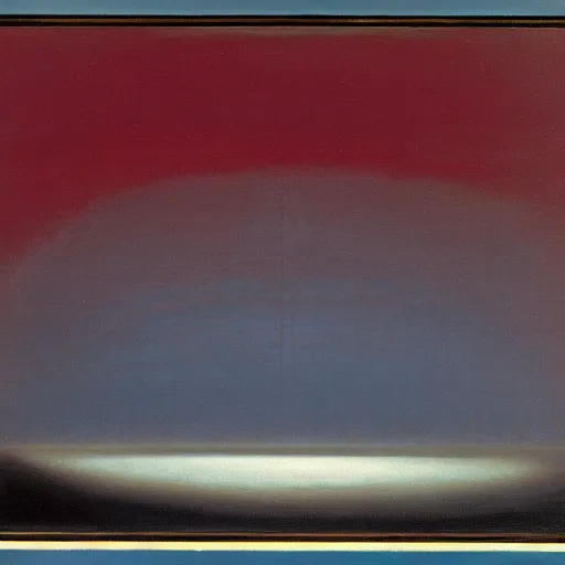 Image similar to the abstract painting'arctic void ', by caspar david friedrich, by rothko