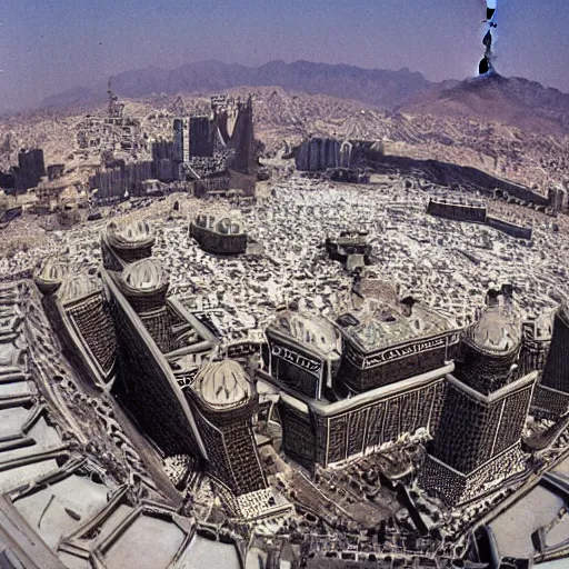 Prompt: real photo of makkah