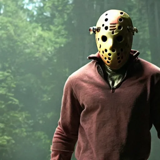 Image similar to a still of jason from friday the 1 3 th
