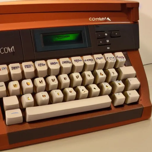 Prompt: commodore 6 4 computer, breadbin