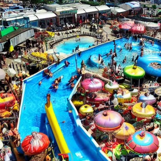 Image similar to istanbul market waterpark