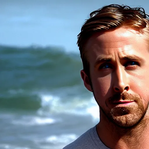 Prompt: Ryan Gosling as Poseidon