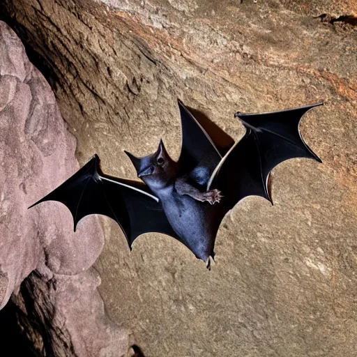 Image similar to photo of bats conspiring togheter in a cave