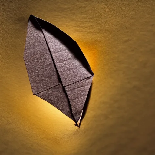 Prompt: an award winning origami, macro photography, ambient light